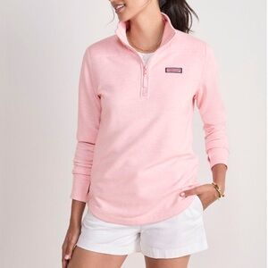 Women’s Vineyard Vines Pink Quarter-Zip